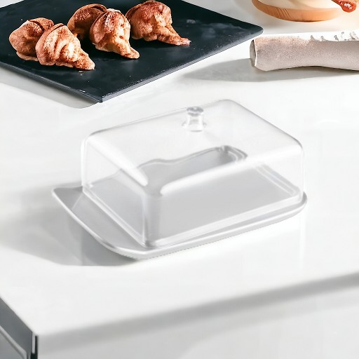 Miska na maslo BUTTER DISH nádoba na maslo s vekom KITCHEN