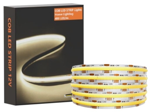 COB LED STRIP páska na meter 480LED/m 9W IP20 NEUTRÁLNA 5-ročná záruka