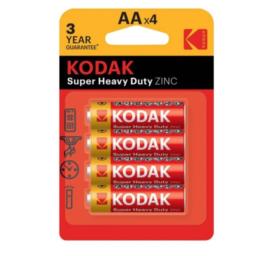 KODAK AA R6 PRSTOVÉ BATÉRIE BLISTER A'4 KUSY