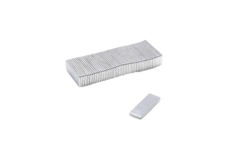 Neodymový tanierový magnet MPŁ 20x7x1 N38 10 ks