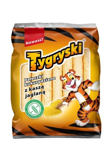 KUKURIČNÉ TYČINKY S PROSOM 60g TIGR