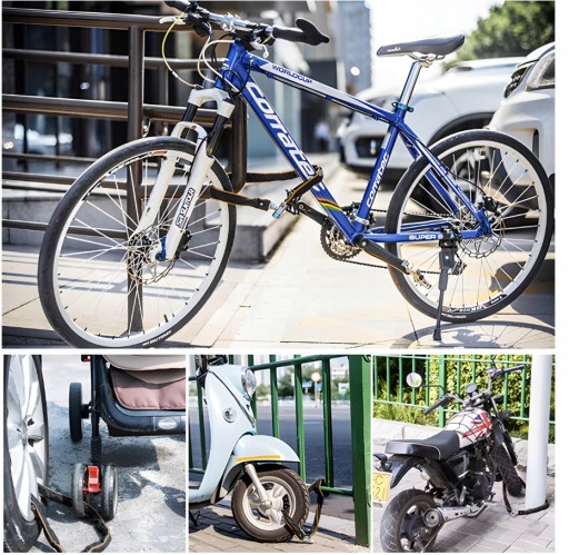 ZÁMOK NA BICYKEL PRE REŤAZ ZÁMKU MOTORA BICYKLA80