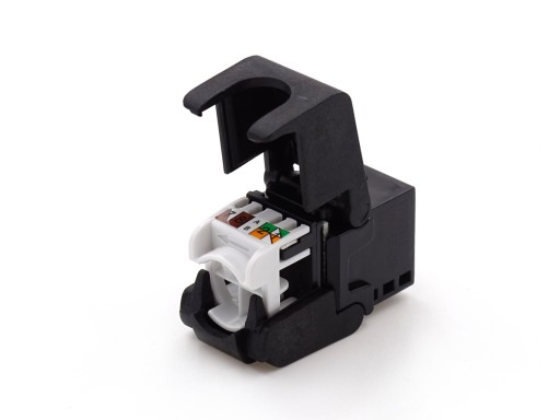 Keystone modul RJ45 8P8C UTP CAT. 5E Solarix 25286701 bez náradia