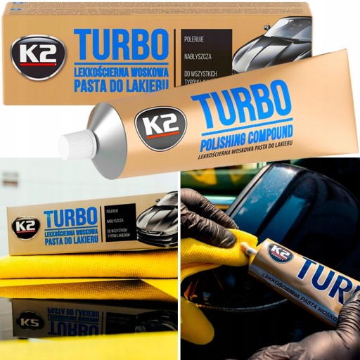 K2 TURBO TEMPO ĽAHKÁ BRÚSNA LEŠTIACA PASTA 120G