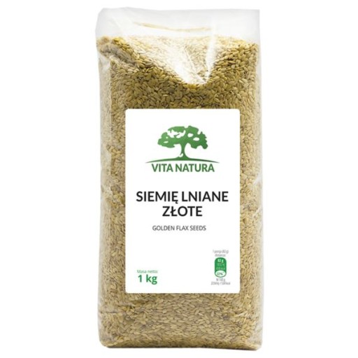 ZLATÉ ĽANOVÉ SEMIENKO 1KG VITA NATURA