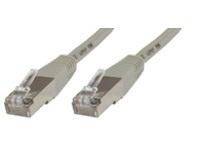 MicroConnect F/UTP CAT5e 3m Sivé PVC