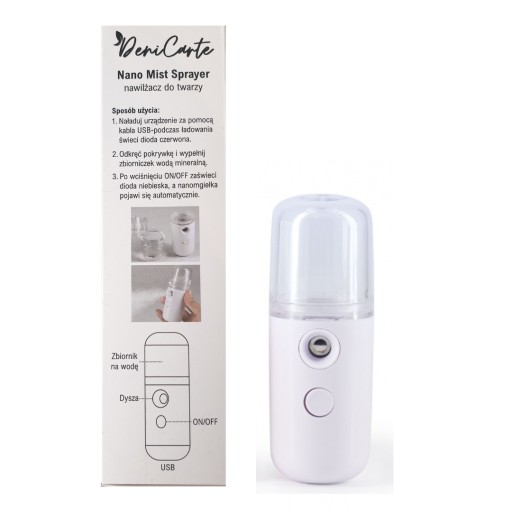 NANO ROZPRAŠOVAČ BIELY ZVLHČOVAČ
