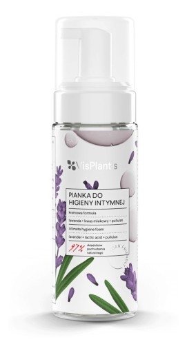 Vis Plantis Hygienická pena Levanduľa Kyselina mliečna