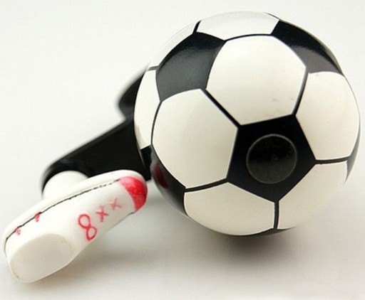 Zvonček 40mm ALU FUTBALOVÝ futbal
