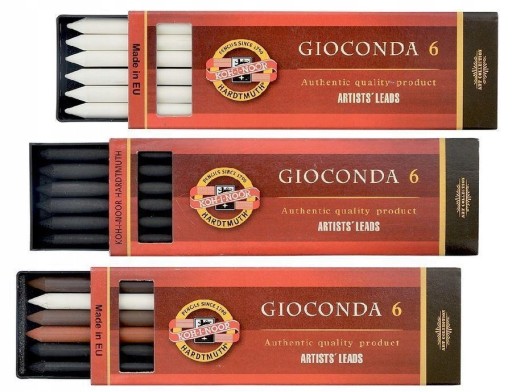Náplne do mechanických ceruziek Versatil 5,6mm KOH-I-NOOR GIOCONDA 6 farieb