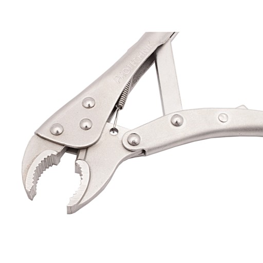Zaisťovacie kliešte MORSE, zaoblené, 180 mm