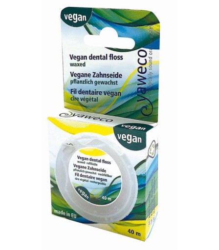 Vegánska dentálna niť, rastlina, dávkovač, na dopĺňanie, Yaweco