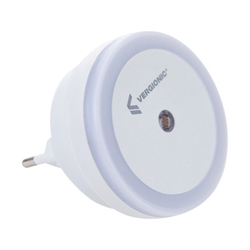 Nočná lampa do zásuvky so súmrakovým senzorom pre deti, LED