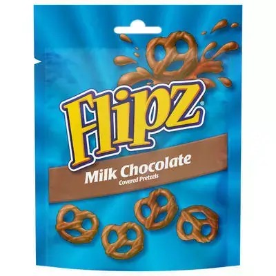 Mcvitie's Flipz mliečne čokoládové praclíky 90g