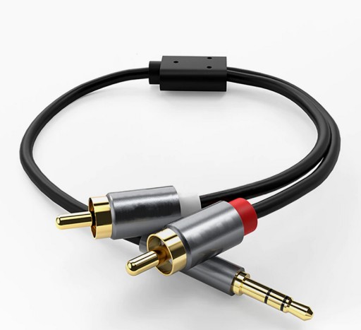 AUDIO KÁBEL 3,5 MM MINI JACK - 2x Cinch RCA 1,5 m