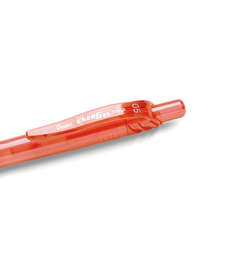 Automatické guľôčkové pero 0,5 mm červené BLN105-B Pentel