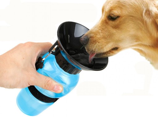 Turistická FĽAŠA pre psa, FĽAŠA na prechádzku, 500 ml
