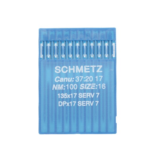 Schmetz strojové ihly 135x17 100 SERV 7 10ks