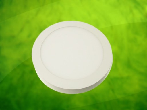 Okrúhly prisadený LED panel Gerrit 12W 230V 3000K