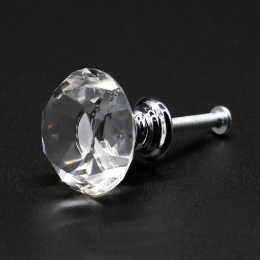 KRIŠTÁĽOVÁ KĽÚČKA KĽÚČKA 30mm CRYSTAL nábytok