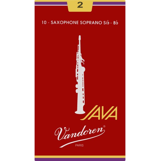 VANDOREN JAVA RED jazýčkový soprán saxofón 2.0