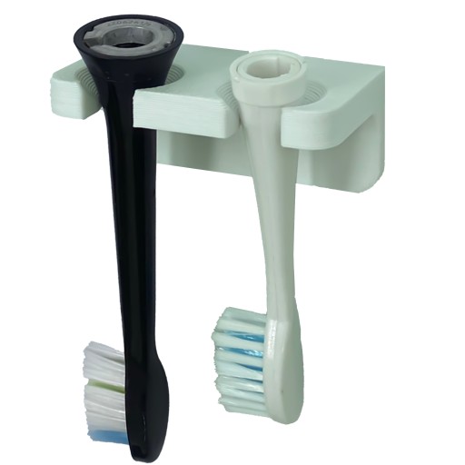 Vešiak na 2 hlavice zubnej kefky Oral-B
