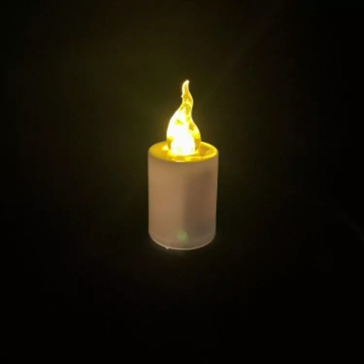 VLOŽKA SVIEČKY AKUMULÁTOROVÁ SVIEČKA LED SVIEČKA 10,5 CM EFEKT PLAMEŇA 1KS