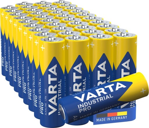 10x LR6 VARTA 1,5V PRIEMYSELNÁ AA BATÉRIA
