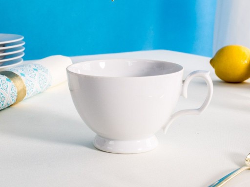 Porcelánová šálka na kávu MariaPaula White 350 ml