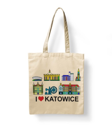 Ekologická bavlnená taška s mestskou potlačou