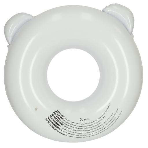 PLÁVAKOVÝ NAFUKOVACÍ PONTOO LOĎ PLÁŽOVÝ Prsteň PONTOO PANDA 80CM MAX 60KG