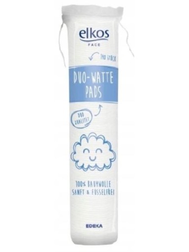 ELKOS kozmetické tampóny 140 ks Duo-Wattepad