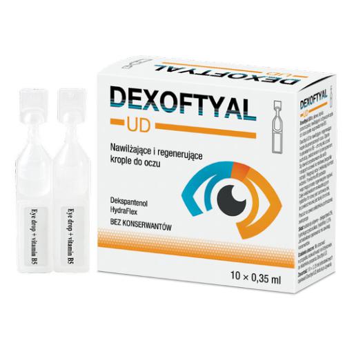 DEXOFTYAL UD očné kvapky - 10 x 0,35 ml