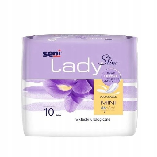 Seni Lady Slim Mini anatomické vložky 10 ks