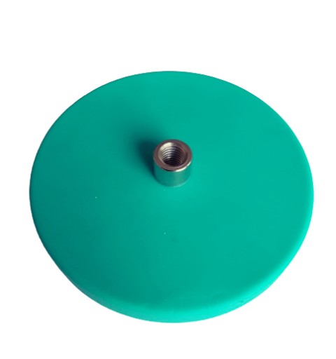 Neodymový magnetický držiak D34L guma ZELENÁ
