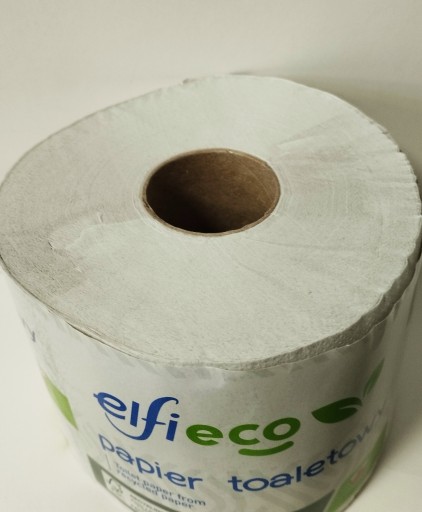 Toaletný papier 65% biely, dlhý 66m 2w