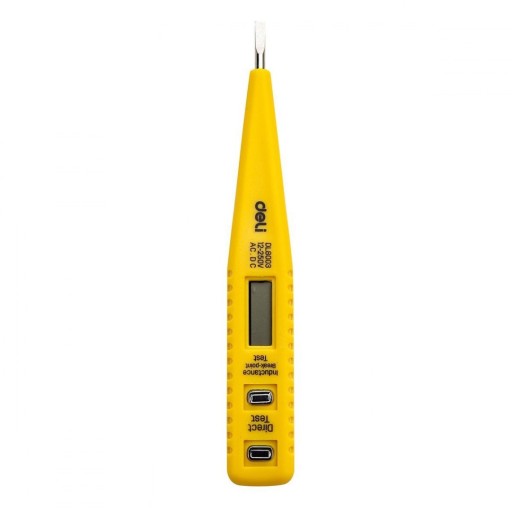 Elektronický tester napätia Deli Tools EDL8003