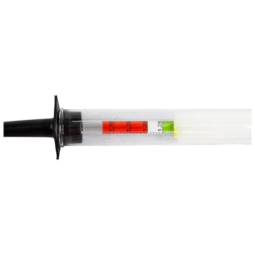 Hydrometer na meranie elektrolytu batérie