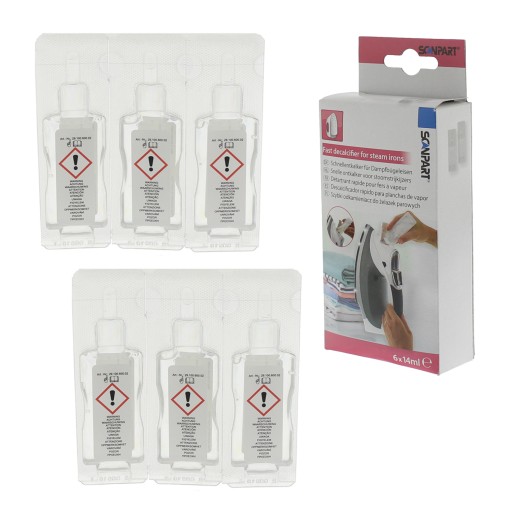 Odvápňovač na železo, rýchly 6 x 14 ml. Scanpart