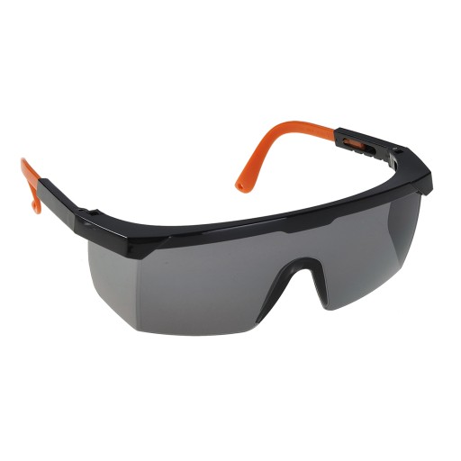 Klasické ochranné okuliare PORTWEST Black Grey