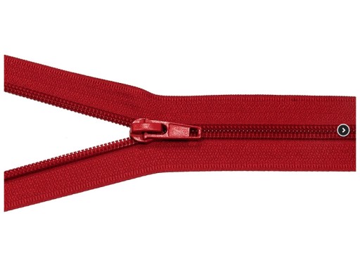 Zips 80 cm špirálový. Červená #5