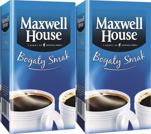 MAXWELL HOUSE mletá káva 250g, bohatá chuť