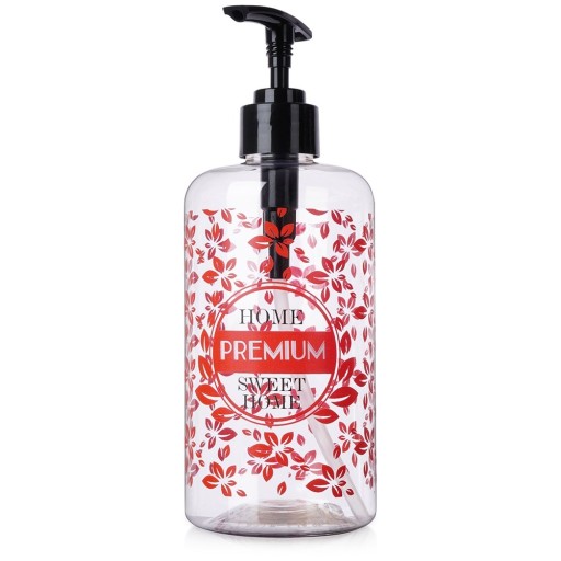 Dávkovač TEKUTÉHO MYDLA, gél, prostriedok na umývanie riadu, kuchyňa, kúpeľňa, 500 ml