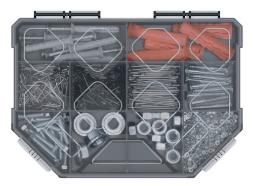 ORGANIZÁTOR BOX NA NÁRADIE TAGER 20 142x195x40 S PRIHR.