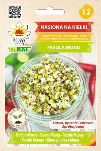 MUNGOVÉ SEMIENKY NA KLÍČKY 50G