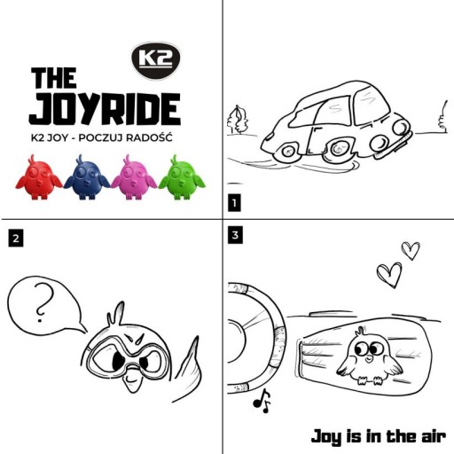 Osviežovač vzduchu do auta K2 JOY GARDEN pre autá PTASZEK