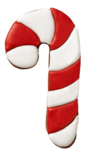 Forma v tvare SANTA'S STICK 9,7 cm - trstina
