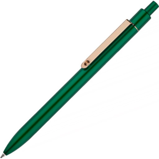 Štýlové matné hliníkové GEL PEN so zlatým klipom
