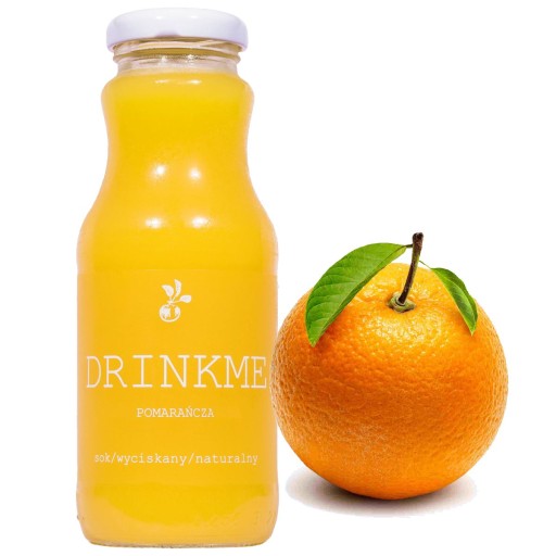 Pomarančový džús DRINKME pomarančový džús 100% 250ml
