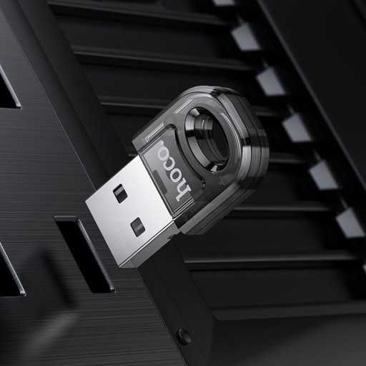 ADAPTÉR BLUETOOTH PRIJÍMAČ 5.1 USB PRE POČÍTAČ, LAPTOP 2,4 GHz - HOCO UA28